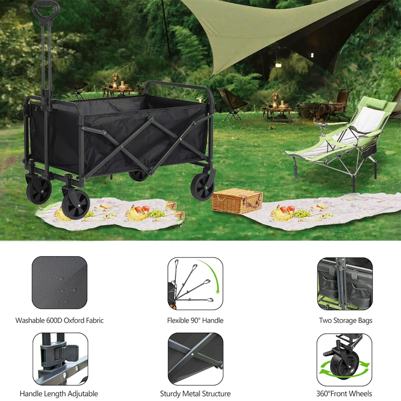 Mini Collapsible Folding Utili - Outdoor Camping Trolley ulasan dan harga