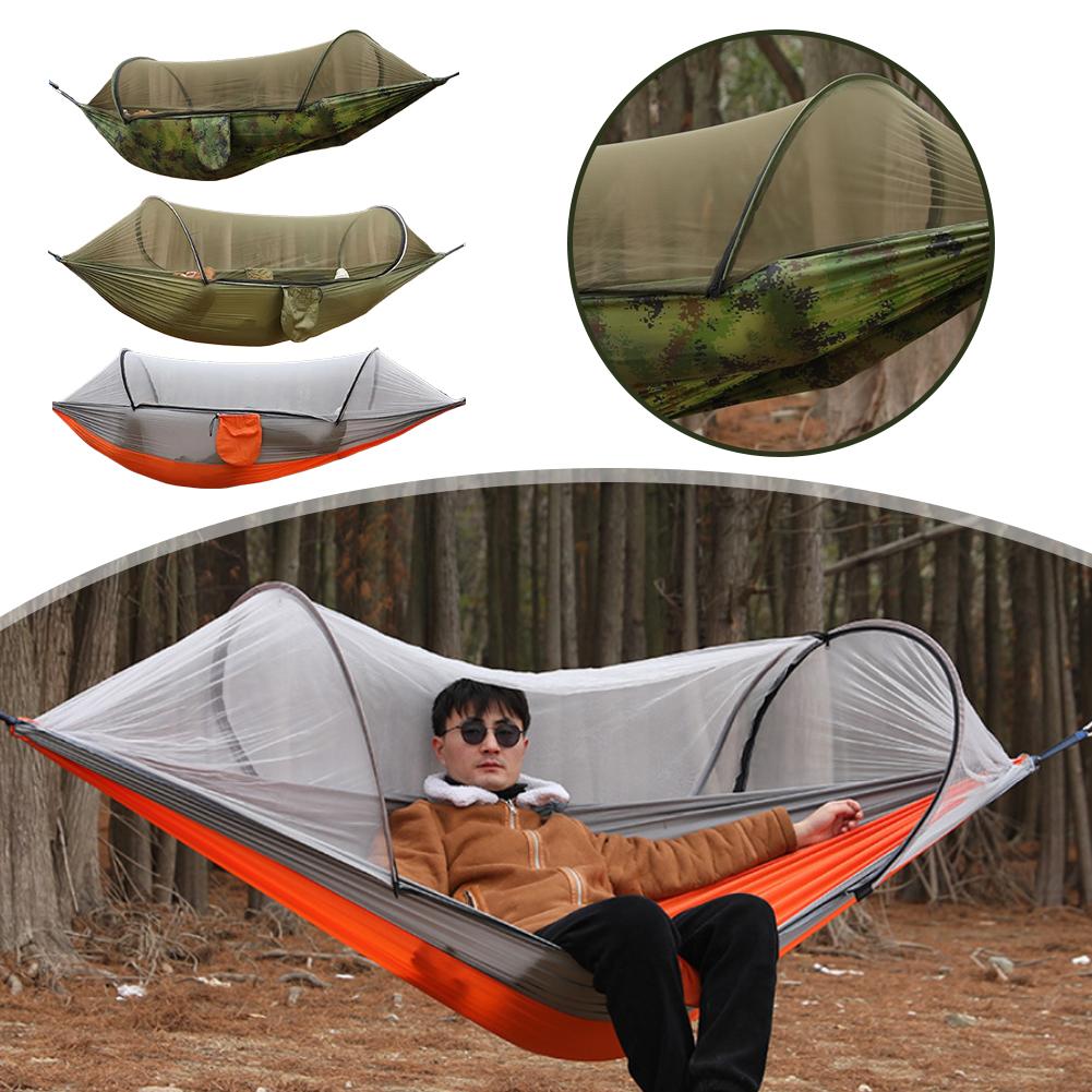 Automatic Quick Set Up Hammock - Outdoor Camping Mosquito Net ulasan dan harga