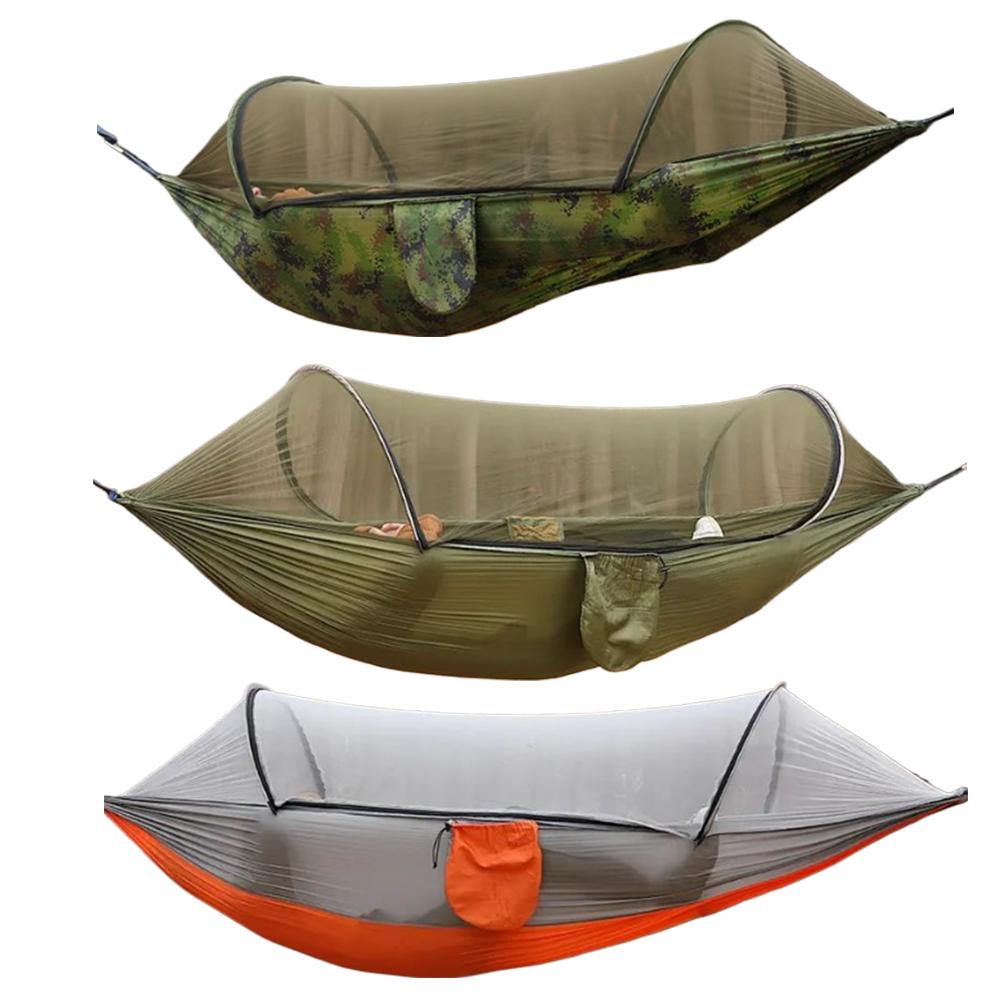 Automatic Quick Set Up Hammock - Outdoor Camping Mosquito Net ulasan dan harga