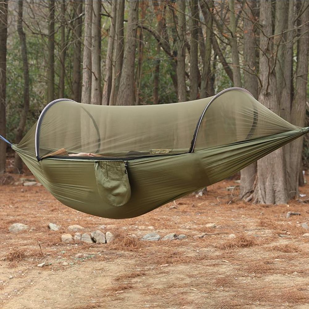 Automatic Quick Set Up Hammock - Outdoor Camping Mosquito Net ulasan dan harga