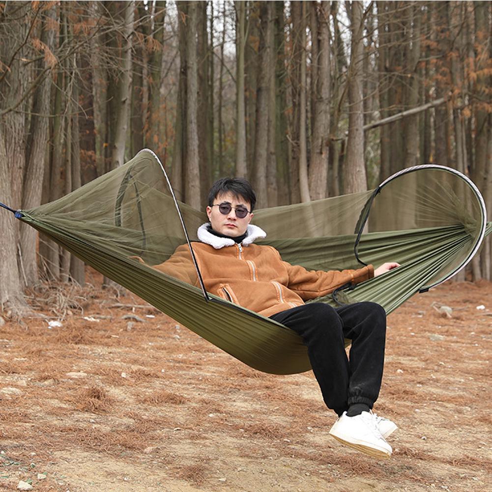 Automatic Quick Set Up Hammock - Outdoor Camping Mosquito Net ulasan dan harga
