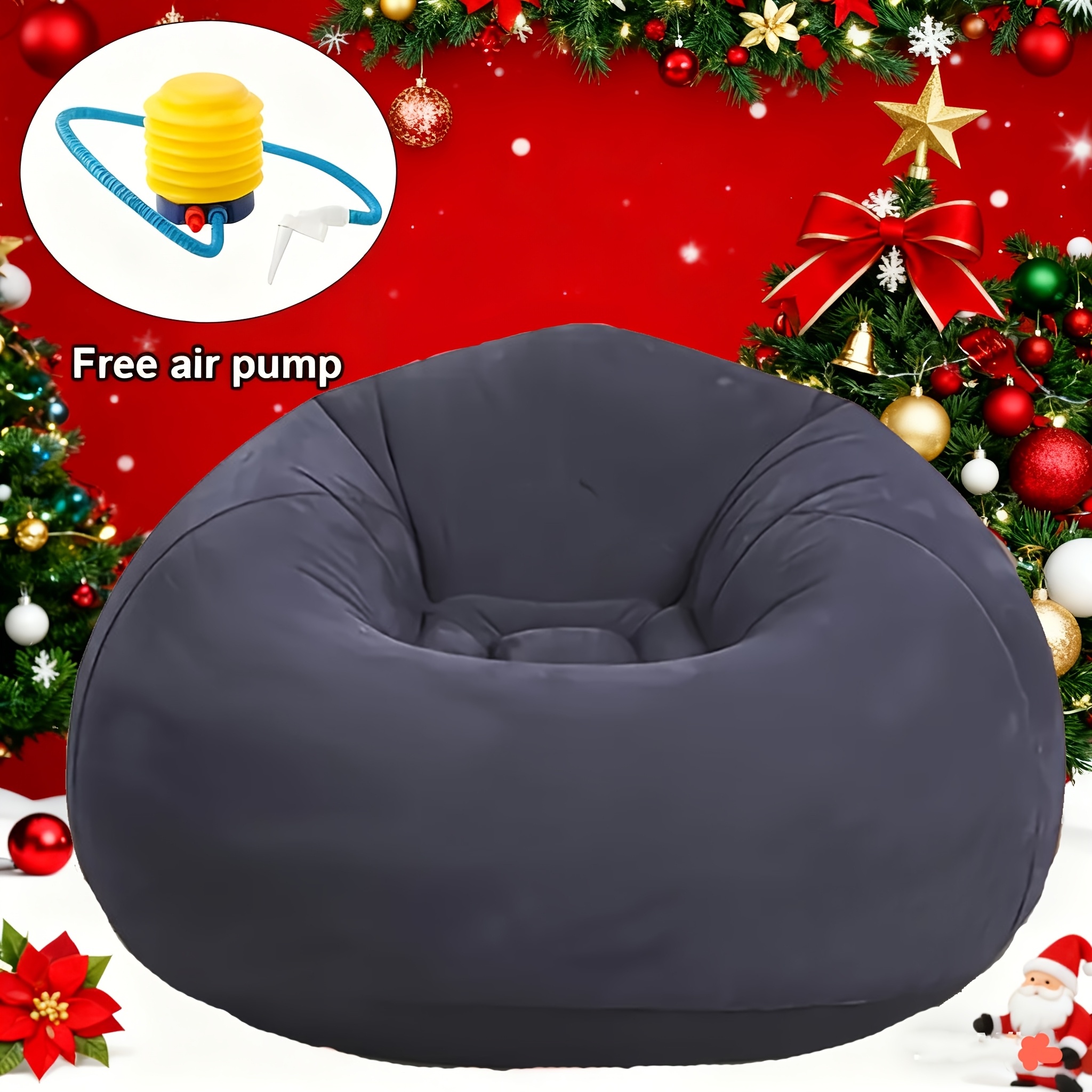 1pc Large Bean Bag Chair, Infl - Outdoor Camping Chairs ulasan dan harga