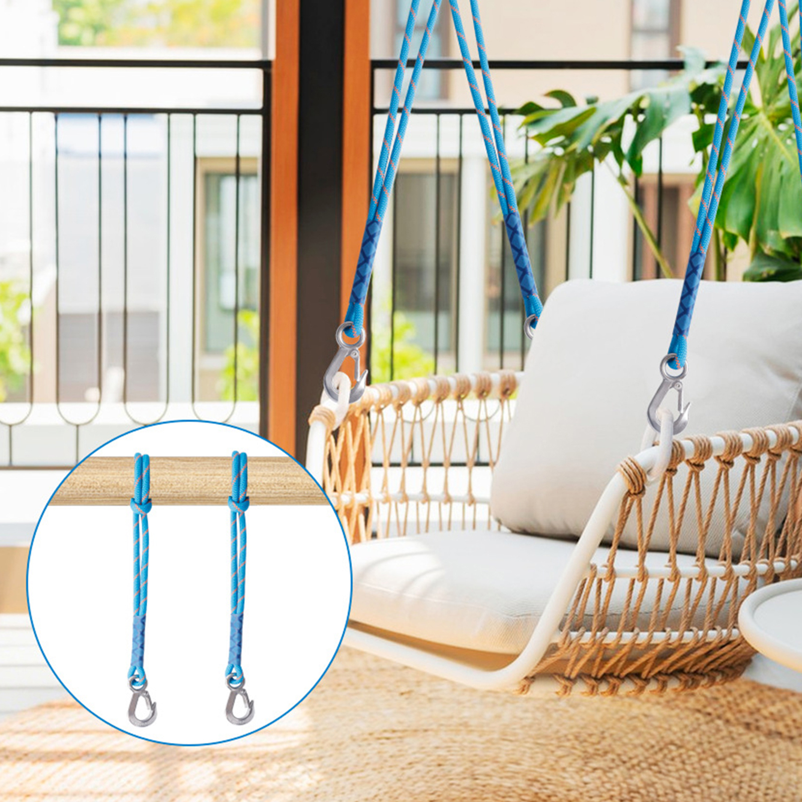 Swing Suspension Strap with He - Camping Hammock ulasan dan harga