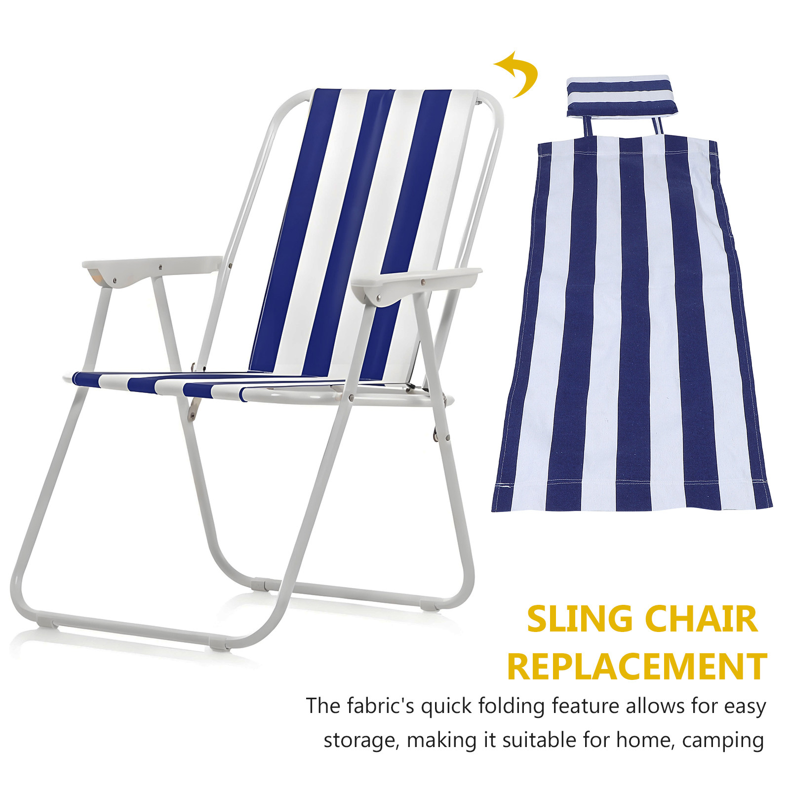 Foldable Lounge Chair Replacem - Outdoor Camping Chairs ulasan dan harga